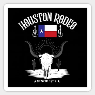 HOUSTON RODEO TEXAS T-SHIRT Sticker